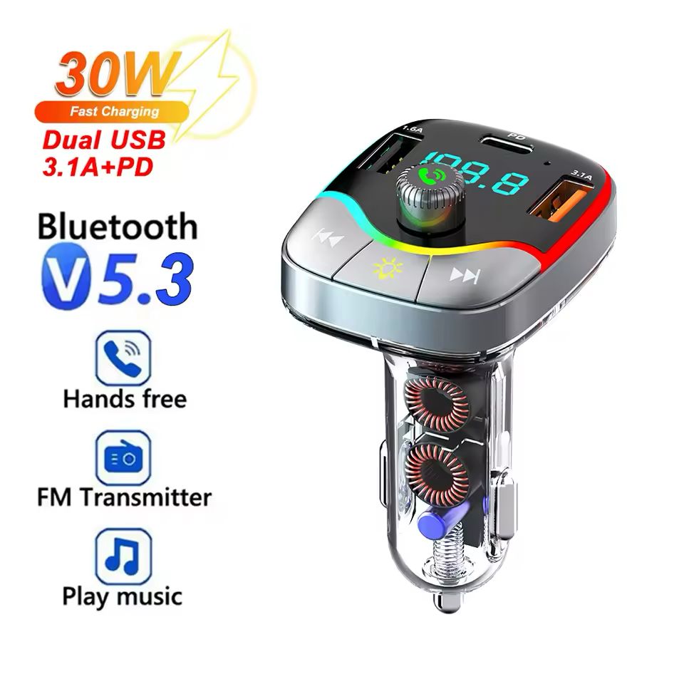 Miniatura 2 de Cargador / Transmisor FM (v/p)